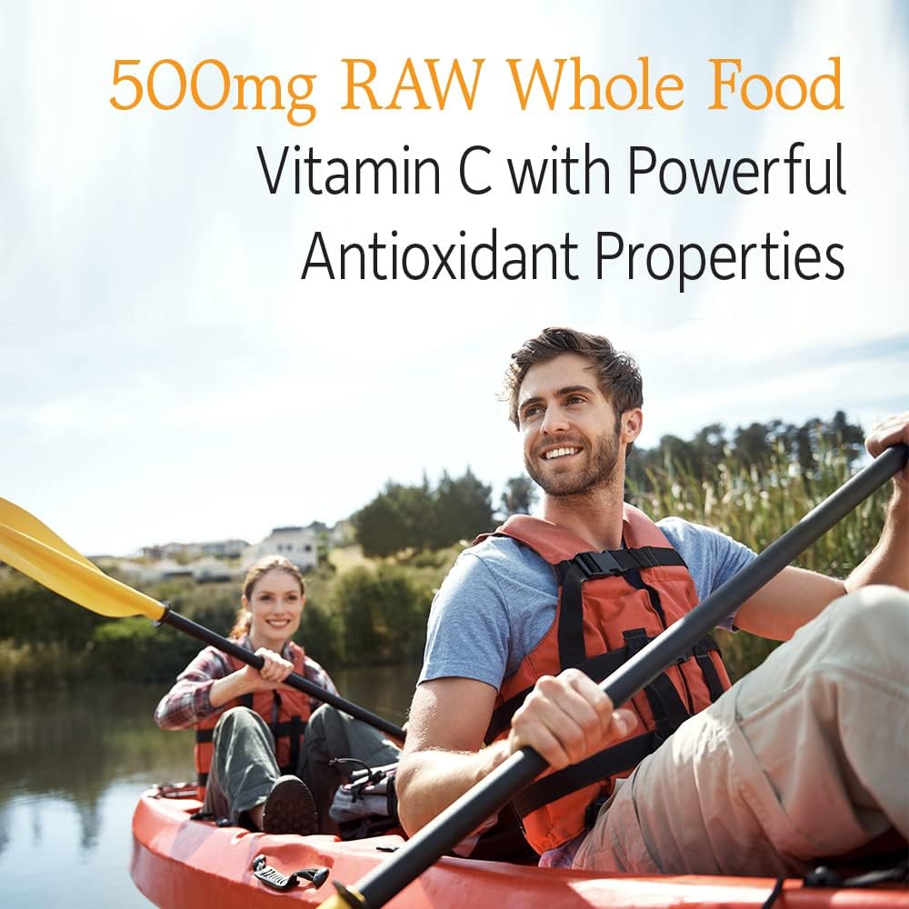 Organic Vegan Sport Protein Powder with Probiotics and BCAAs for Post Workout Recovery - Vanilla Flavor - Includes Raw Vitamin Code Vitamin C Capsules
