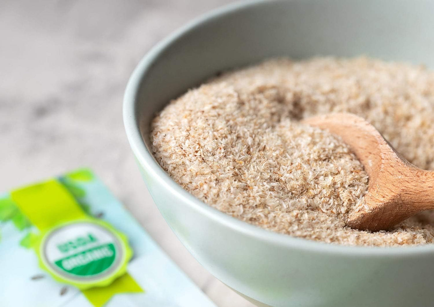 Organic Whole Psyllium Husks - 4 oz, Non-GMO, Vegan, High Fiber, Natural Thickener for Baking - Food to Live
