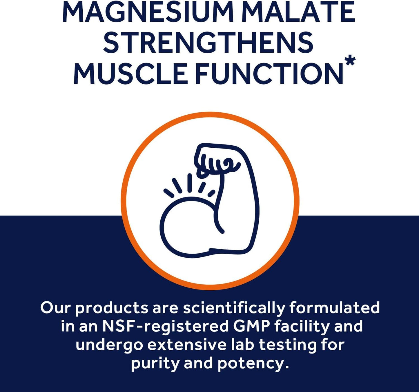 Organic Whollium Magnesium Malate Capsules for Energy and Muscle Support - Fully Chelated, Bioactive, Vegan-Friendly Formula (90 Count)