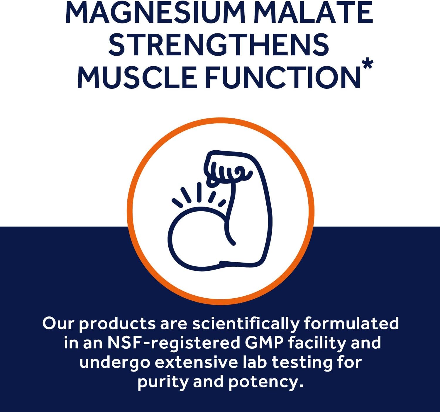 Organic Whollium Magnesium Malate Capsules for Energy and Muscle Support - Fully Chelated, Bioactive, Vegan-Friendly Formula (90 Count)