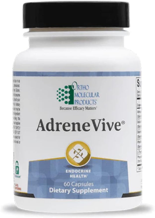 Ortho Molecular Products AdreneVive 5A Supplement - 60 Count Bottle