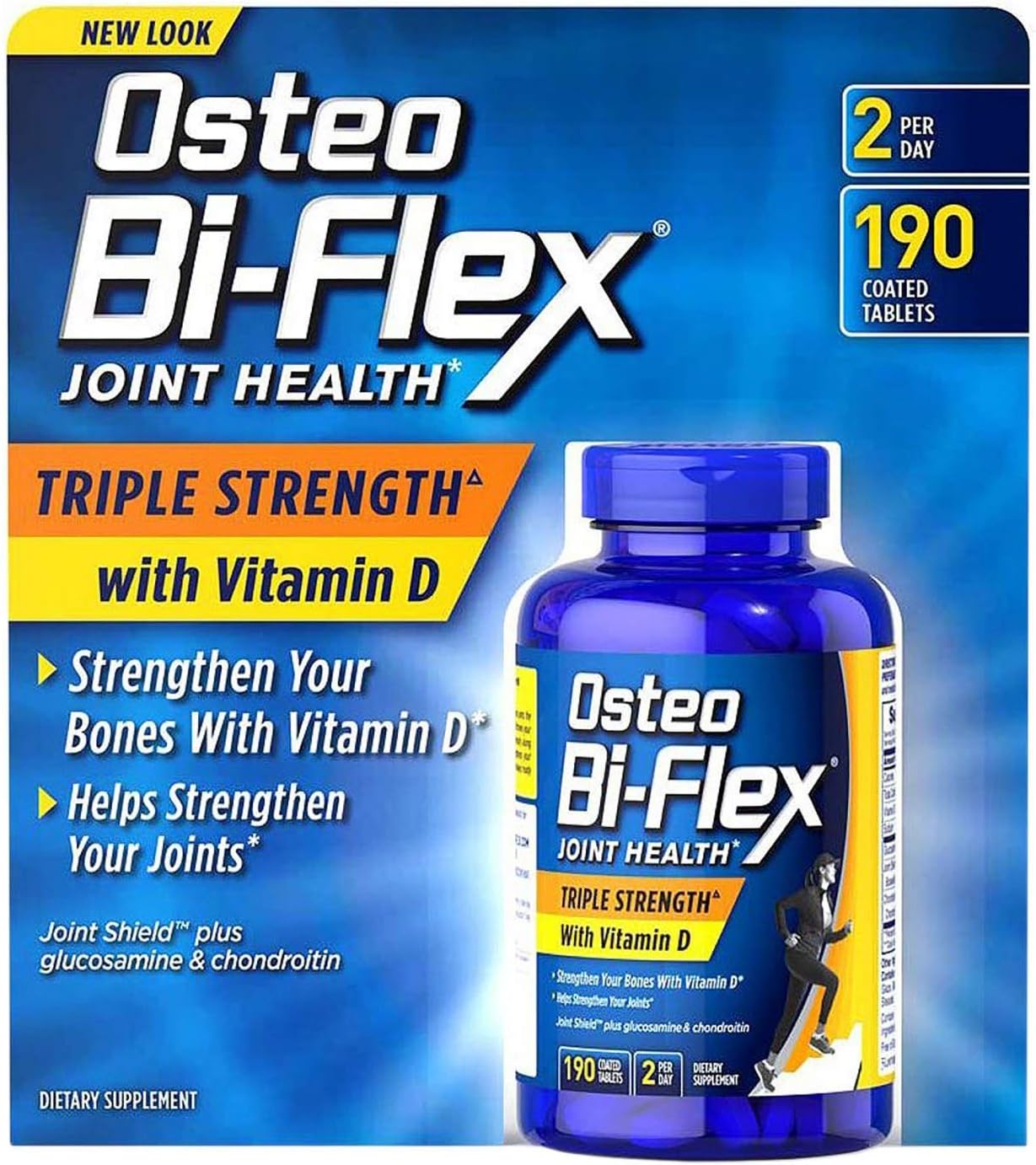Osteo Bi-Flex Triple Strength with Vitamin D - 220 Count, Joint Support Supplement