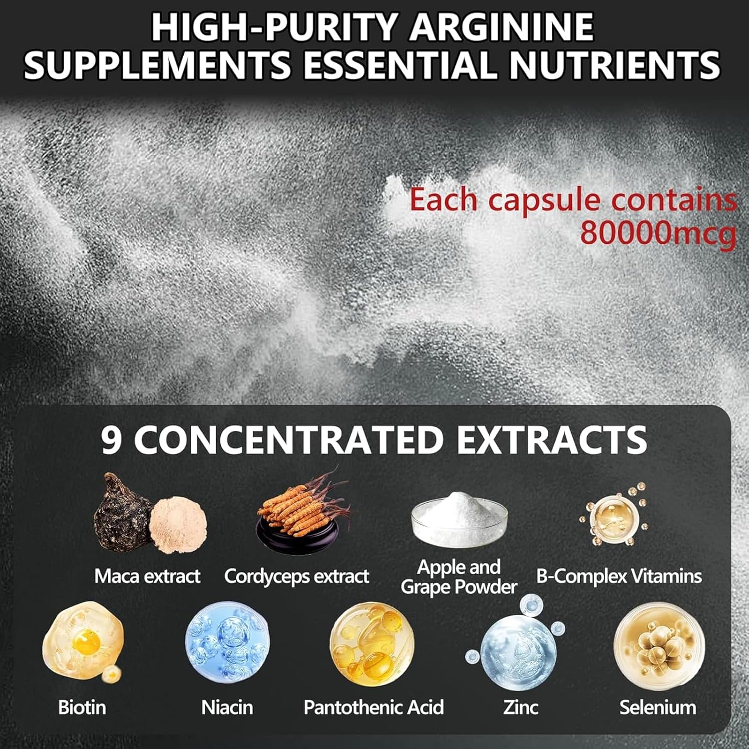 Oyster Peptides Capsules - Supports Energy & Immune Boost for Men & Women, 60 Grams