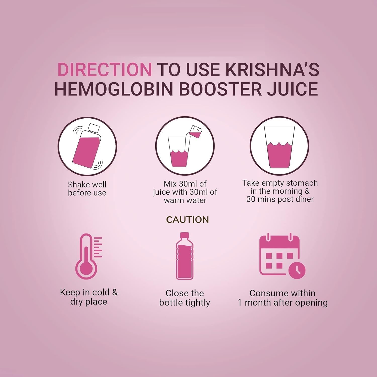 Pack of 2 500 ml Generic SS Hemoglobin Booster Juice | Enhances Haemoglobin Levels with Dev Daru, Kutki, Amla | Natural Goodness