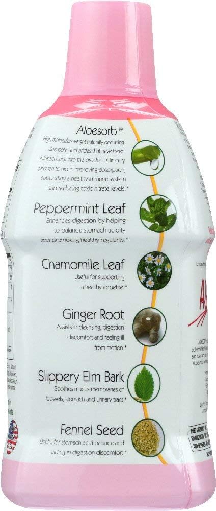 Pack of 2 Lily Of The Desert Aloe Herbal Stomach Formula 32 Fluid Ounce - Natural Digestive Support