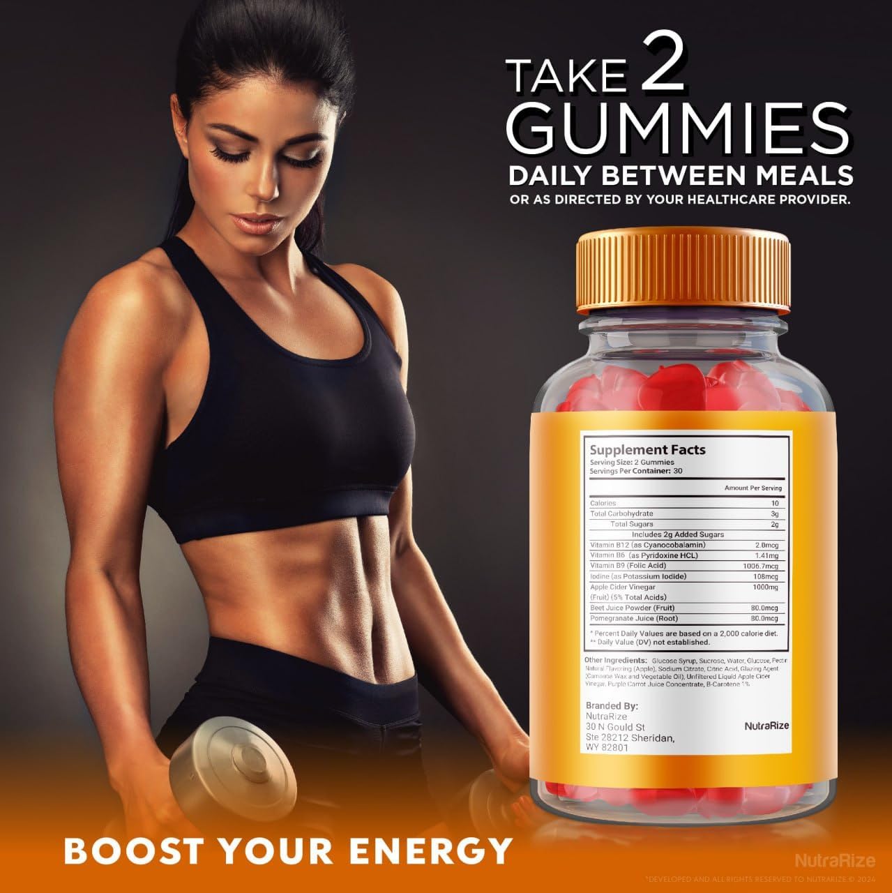 Pack of 2 NutraRize Keto Shred Max Gummies with ACV - Advanced  Slimming Formula  Formula - Keto Plus Supplement - 120 Gummies