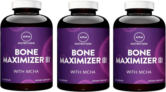 Pack of 3 MRM Bone Maximizer III Capsules - 150 Count, Bone Health Supplement