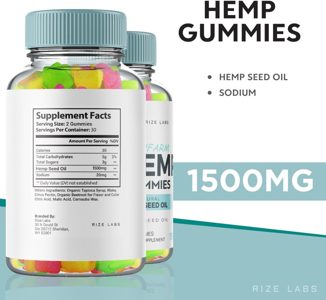 Pack of 3 Nufarm Gummies for Better Sleep and Total Body Balance - 180 Gummies for Mind and Body Health