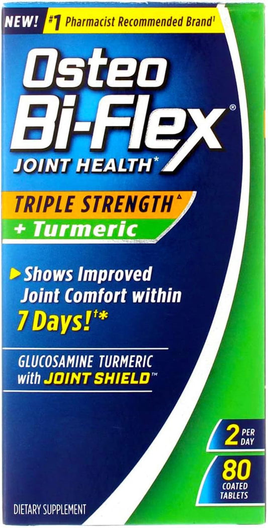 Pack of 320 Osteo Bi-Flex Joint Health Herbal Formula Capsules with Turmeric
