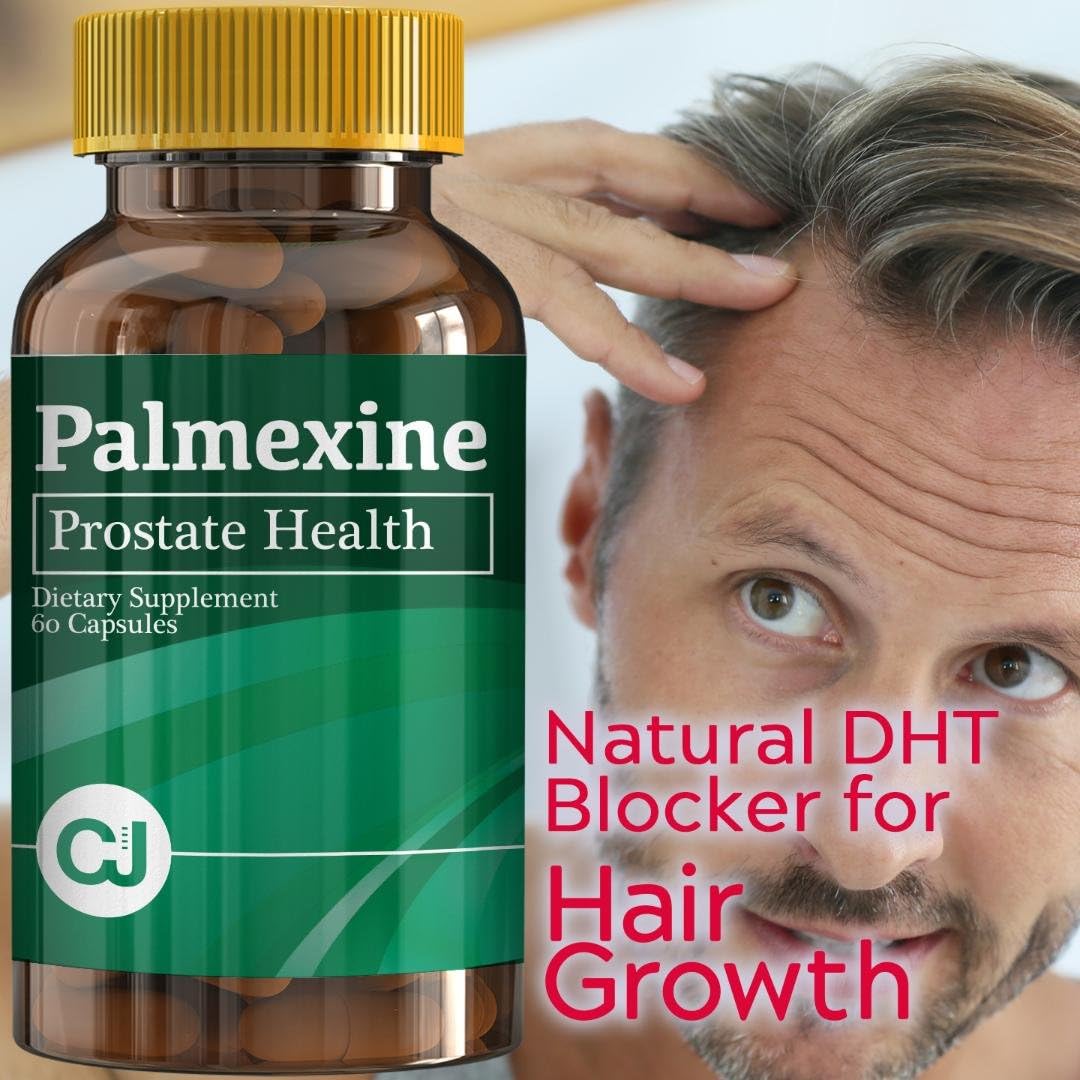 Palmexine Prostate Health Complex with Saw Palmetto, Zinc, and Pygeum Africanum - Reduce Frequent Urination Support