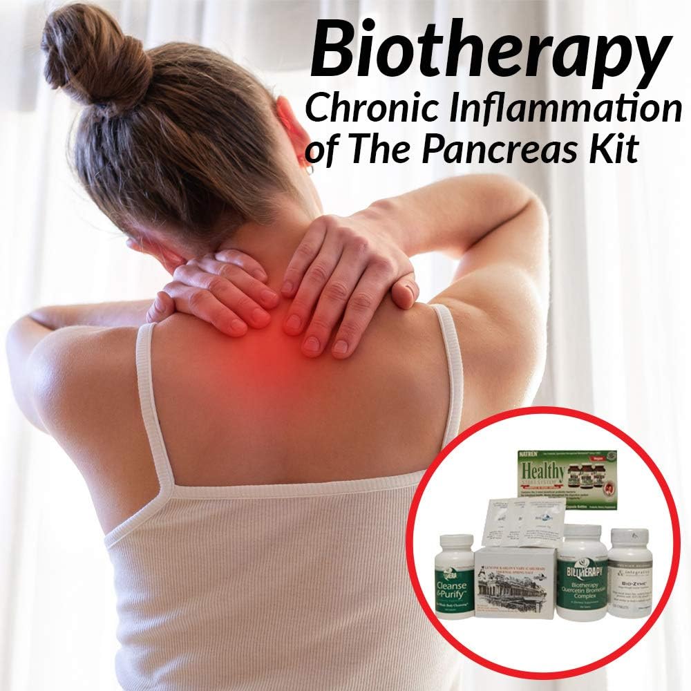 Pancreas Inflammation Biotherapy Kit for Chronic Relief