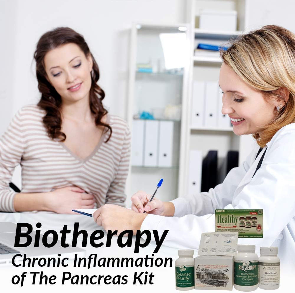 Pancreas Inflammation Biotherapy Kit for Chronic Relief