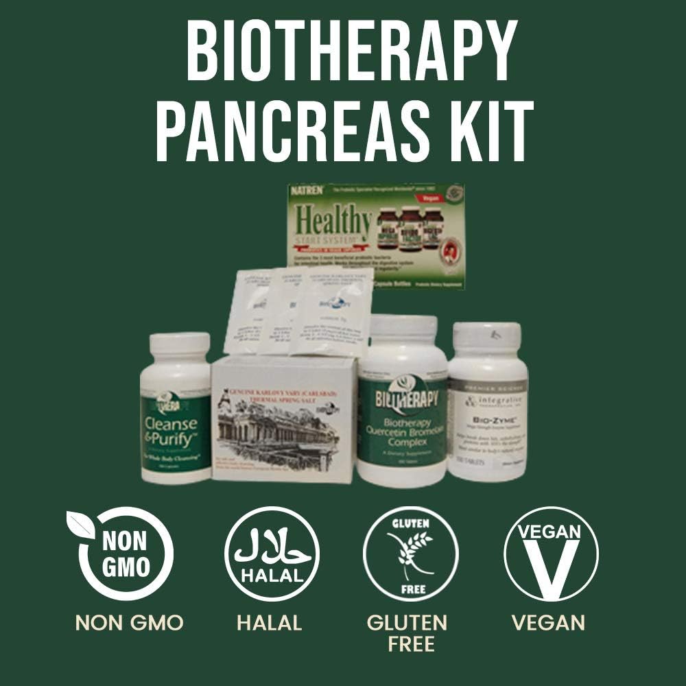 Pancreas Inflammation Biotherapy Kit for Chronic Relief