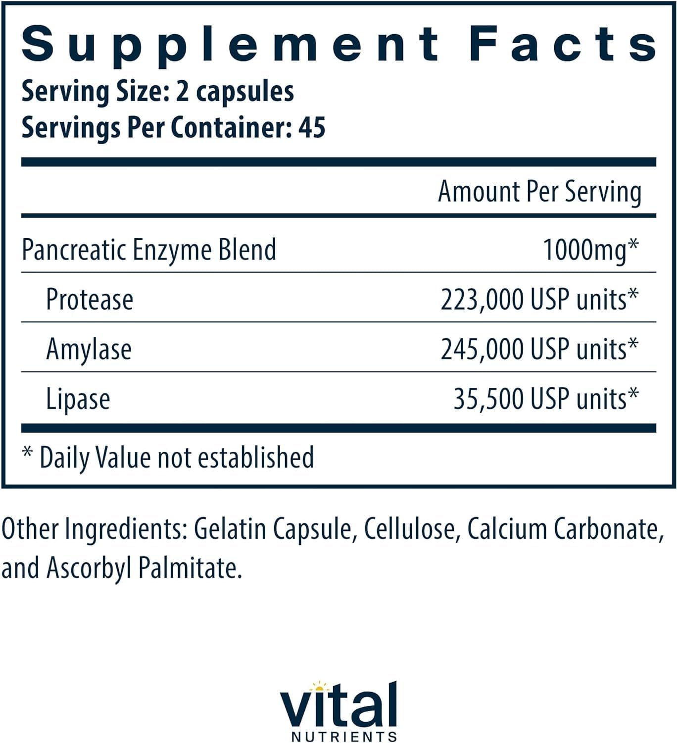 Pancreatic Enzymes Bundle - Pancreatin & Ox Bile Extract (160 caps) for Digestive Health