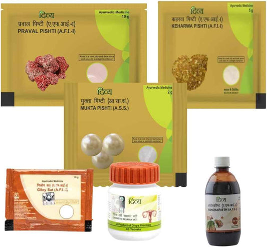 Patanjali Divya Ayurvedic Supplement to Support Healthy Menstruation (2 Month Package)