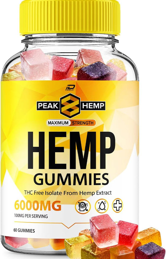 Peak 8 metabolism booster Gummies with metabolism booster Seed Extract - Tinnitus Herbal Supplement for Health & Wellness - Natural Peak metabolism booster Gummy - 60 Gummies