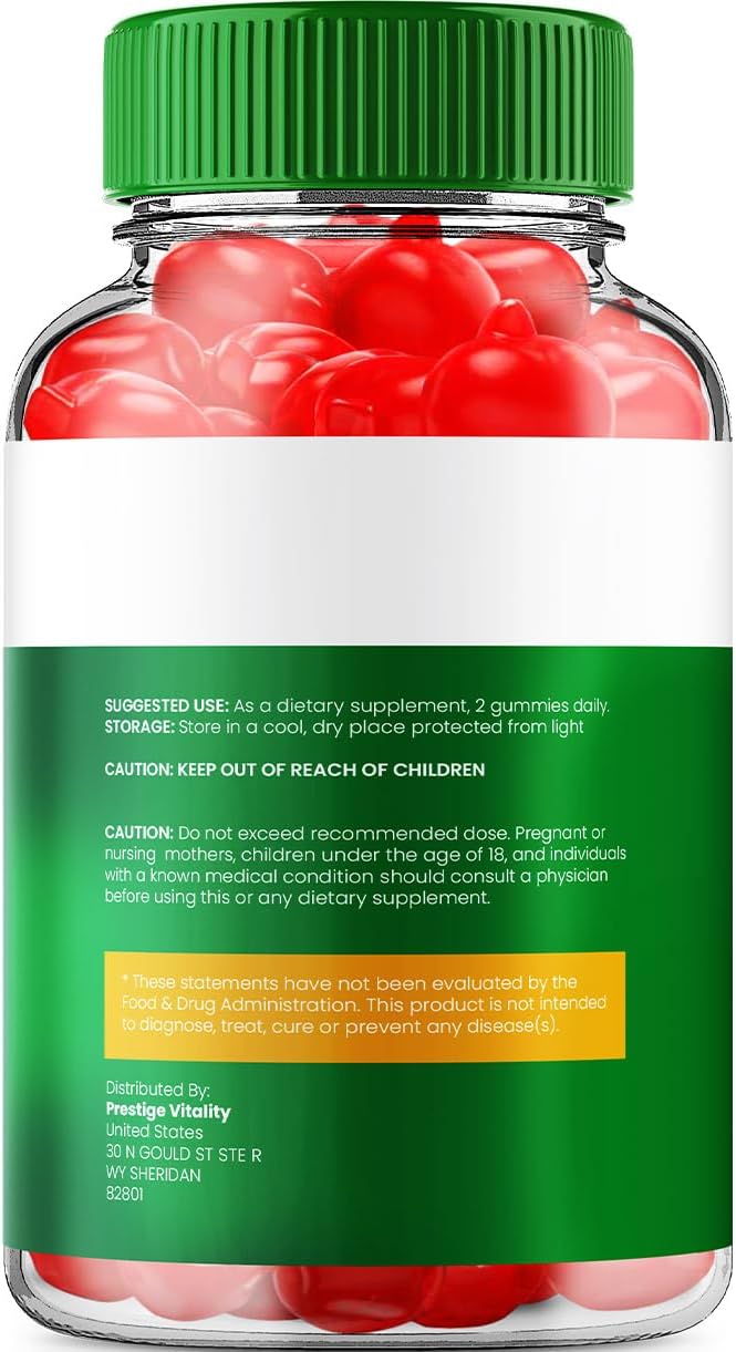 PeakTrim Keto ACV Gummies - Apple Cider Vinegar Supplement with Vitamin B12 (5 Pack, 300 Gummies)