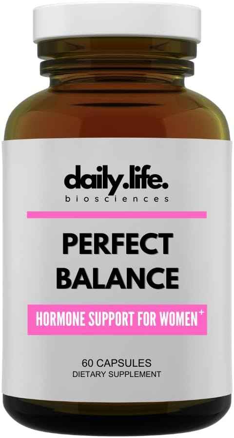 Perfect Balance: Women's Hormone Supplement - Natural Support for PMS, Menopause, Perimenopause, PMDD