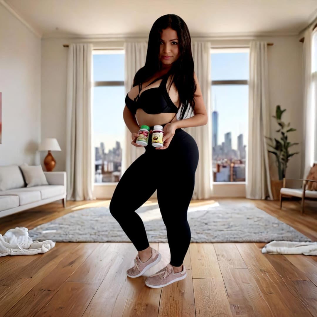 Peruvian Aguaje CurvyFruit & Maca Root Pills for Big Booty, Wider HIPS, Thicker Thighs - 100% Natural (1 Month Supply)