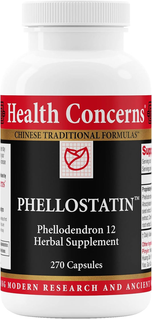 Phellostatin Capsules - Immune System and Digestive Health Support - 270 Count