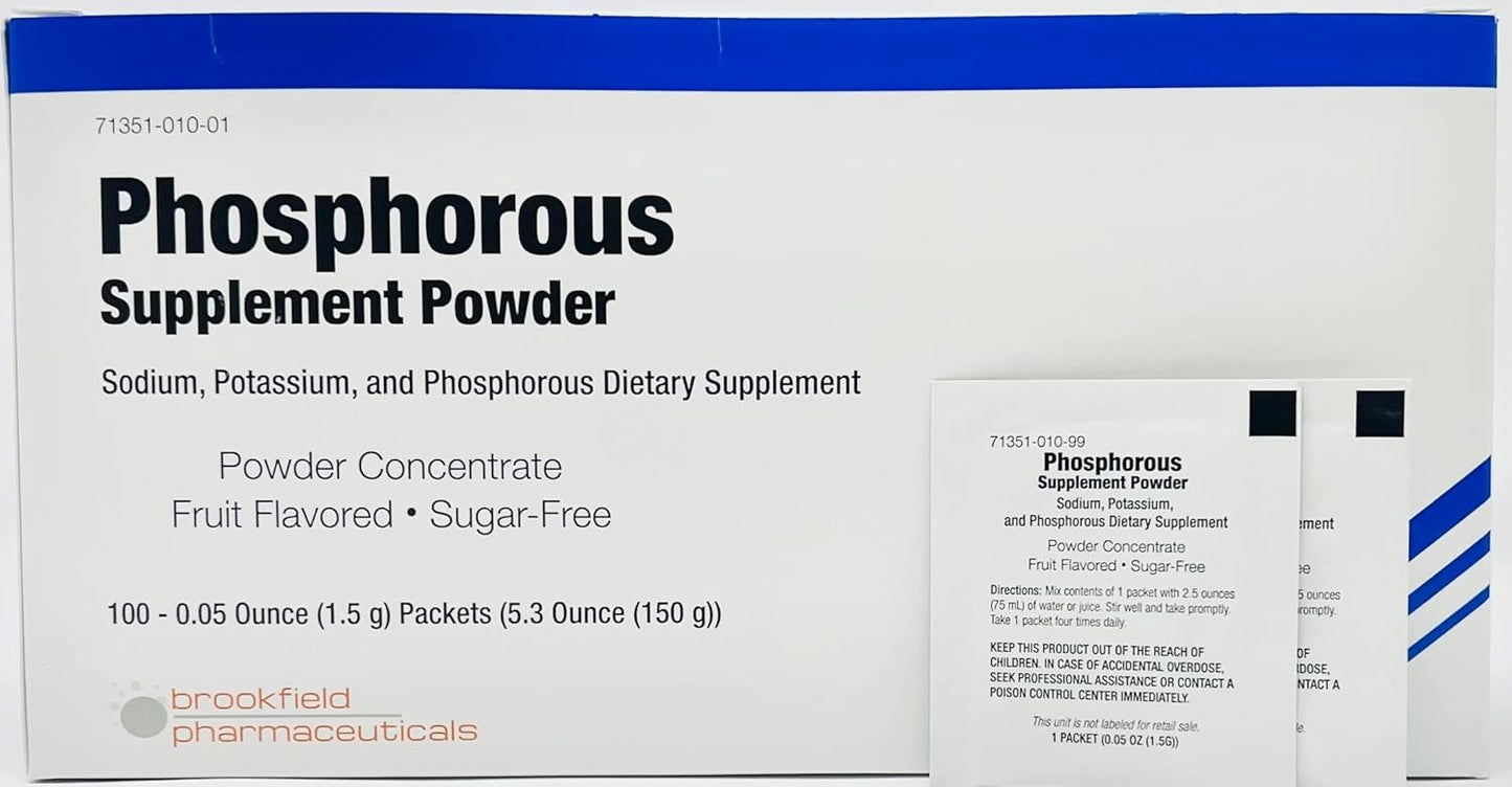Phosphorous Supplement Powder 100 Packets - PHOS-NAK Alternative