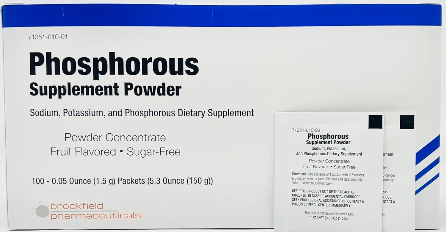 Phosphorous Supplement Powder 100 Packets - PHOS-NAK Alternative