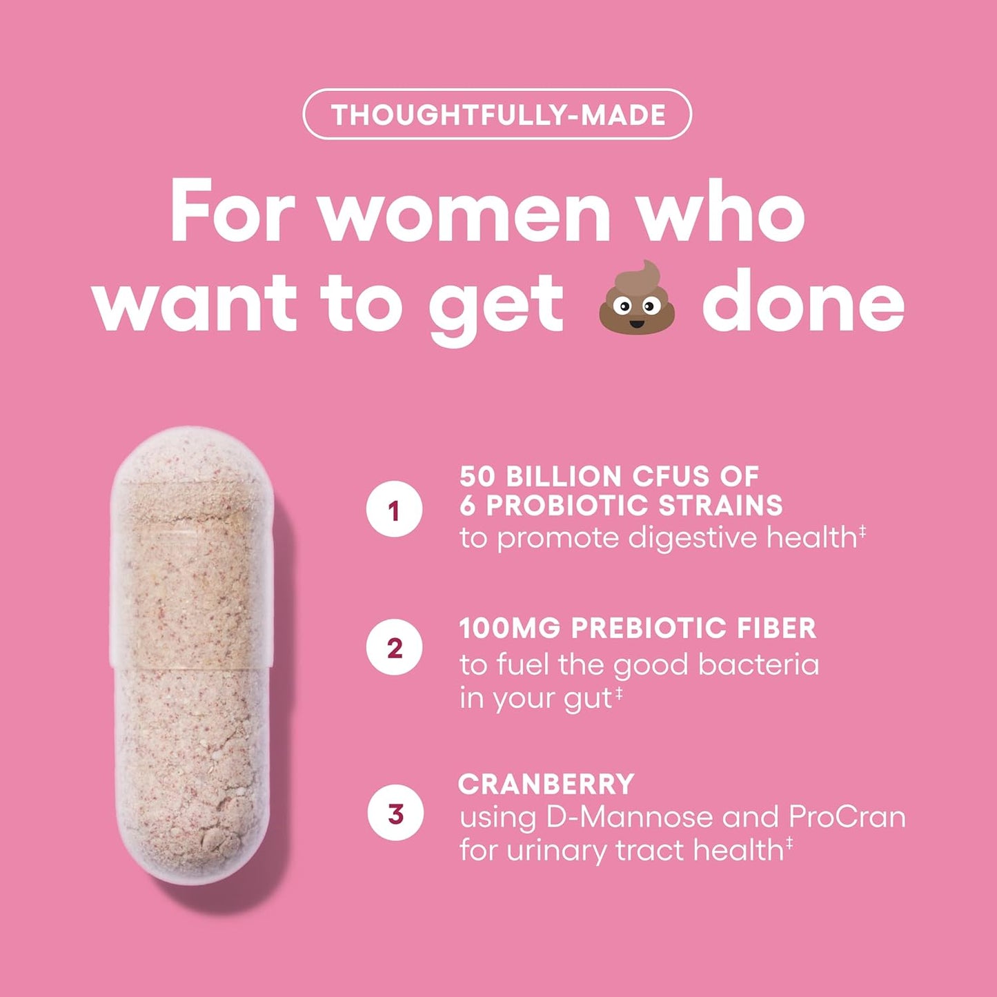 Physician's CHOICE Menopause Support Bundle - Women's Probiotic 60ct + Menopause Probiotic 30ct
