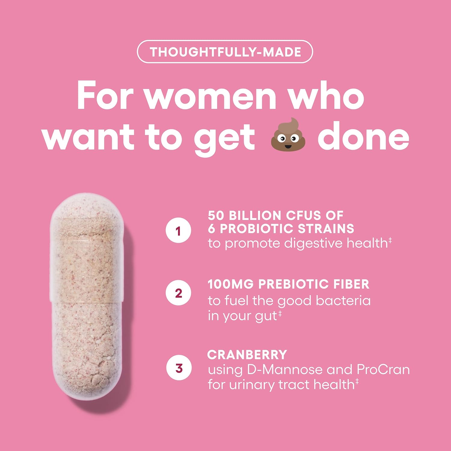 Physician's CHOICE Menopause Support Bundle - Women's Probiotic 60ct + Menopause Probiotic 30ct