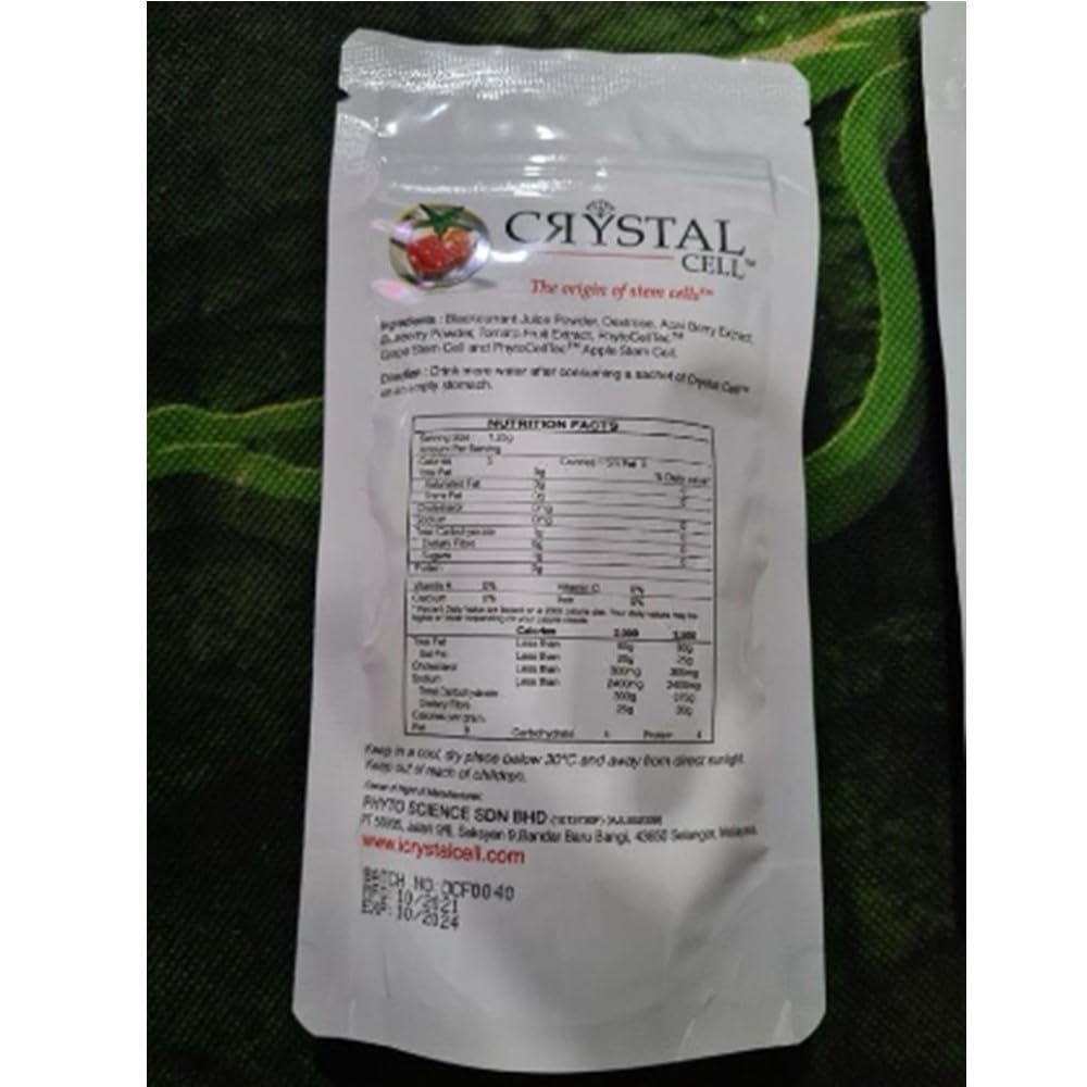 Phytoscience Crystal Cell Anti-Aging Wrinkle Remover - 6 Packs (14 Sachets/Pack)