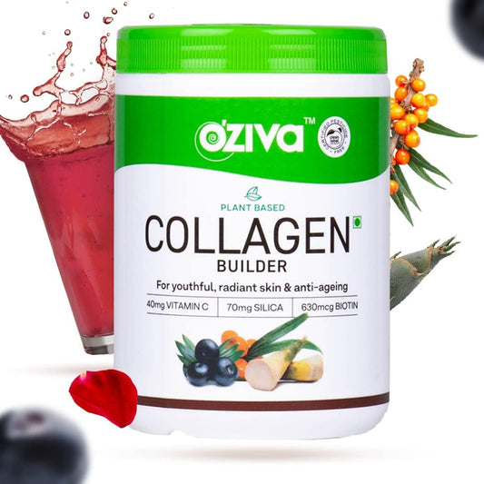 Plant-Based Collagen Powder for Radiant Skin | Anti-Aging Collagen Builder with Biotin & Vitamin C | Men & Women | Classic Collagen Formula | 1-Pack