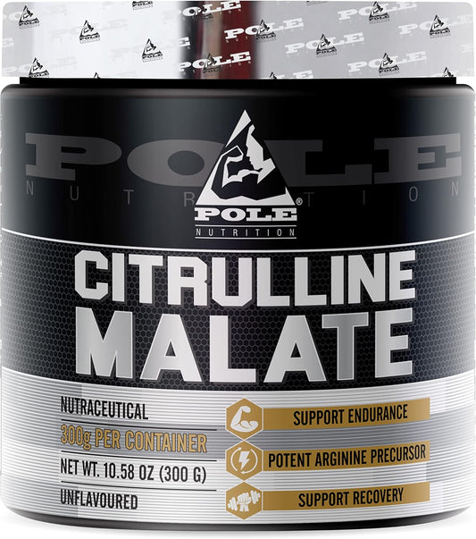 Pole Nutrition Citrulline Malate Powder - 150 Servings, 300g Size