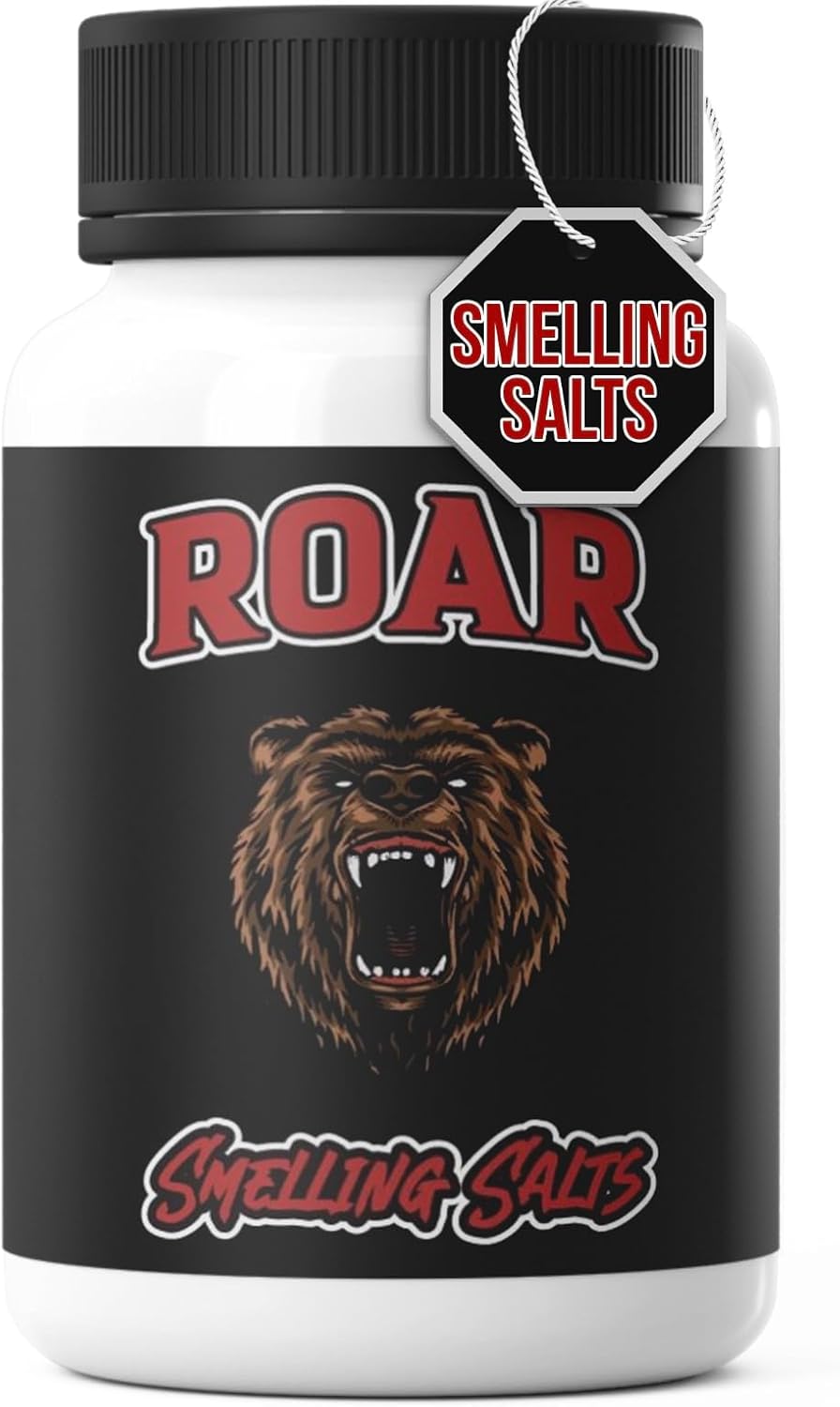 Powerful USA-Made Smelling Salts for Athletes | Premium Pre-Activated Ammonia Inhalant for Powerlifting, Hockey, Football, Weightlifting | Strong and Long-Lasting Formula