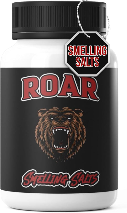 Powerful USA-Made Smelling Salts for Athletes | Premium Pre-Activated Ammonia Inhalant for Powerlifting, Hockey, Football, Weightlifting | Strong and Long-Lasting Formula