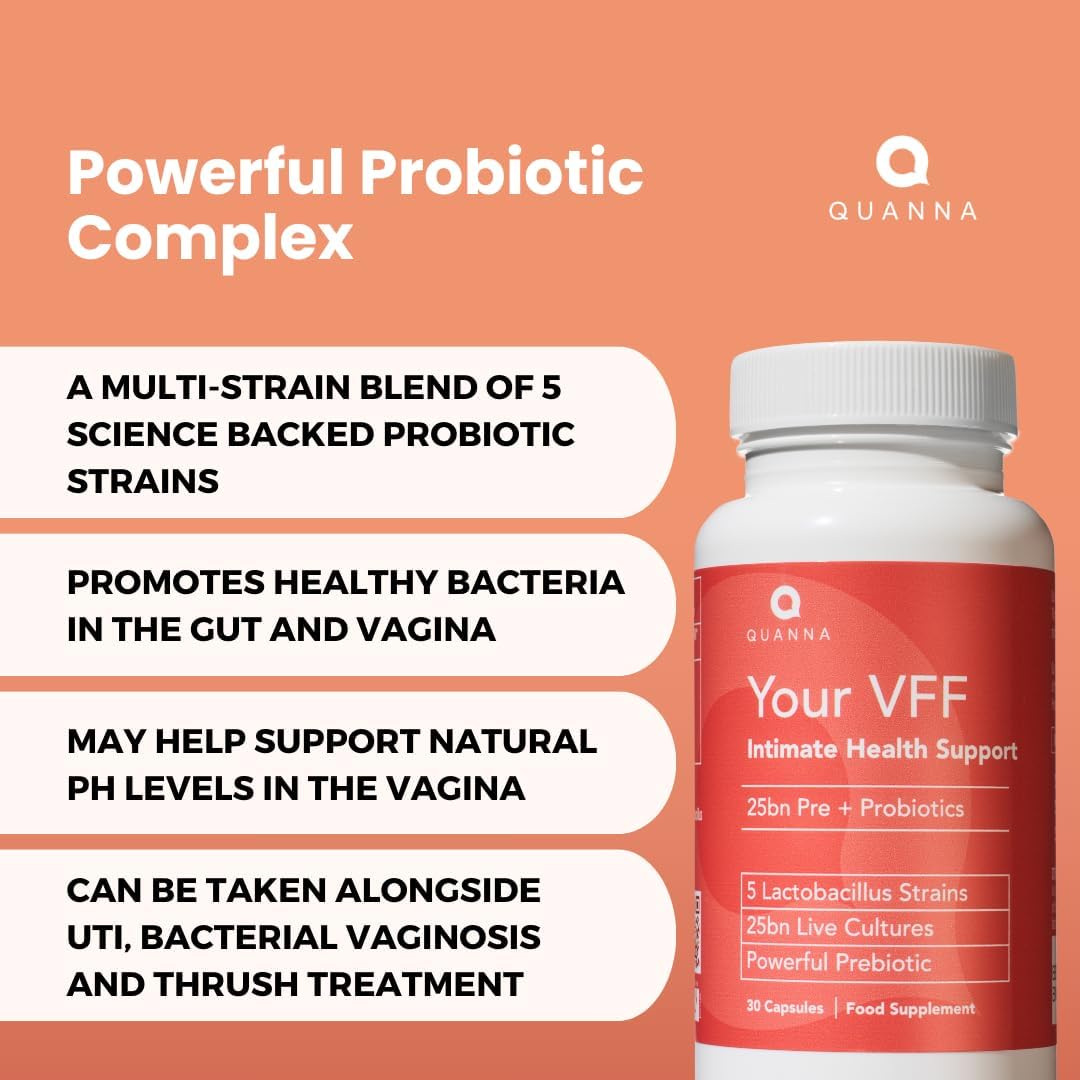 Powerful Vaginal Probiotics for Women | Promotes Vaginal & Urinary Tract Health | 25 Billion Lactobacillus Cultures | Includes Prebiotic | 30 Count
