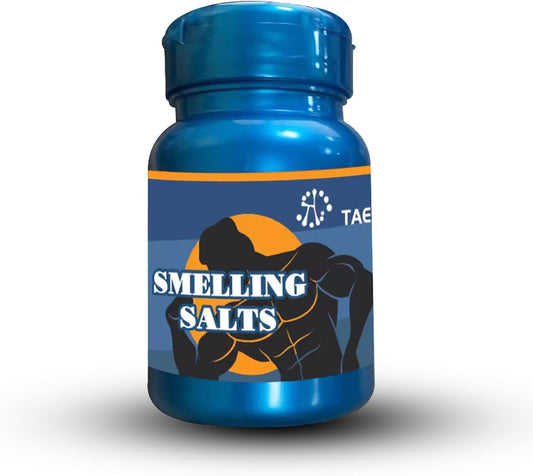 Premium Ammonia Smelling Salts for Athletes - Boost Mental Focus and Power Bursts for Fitness, Weightlifting, Track and Field, Hockey Sport