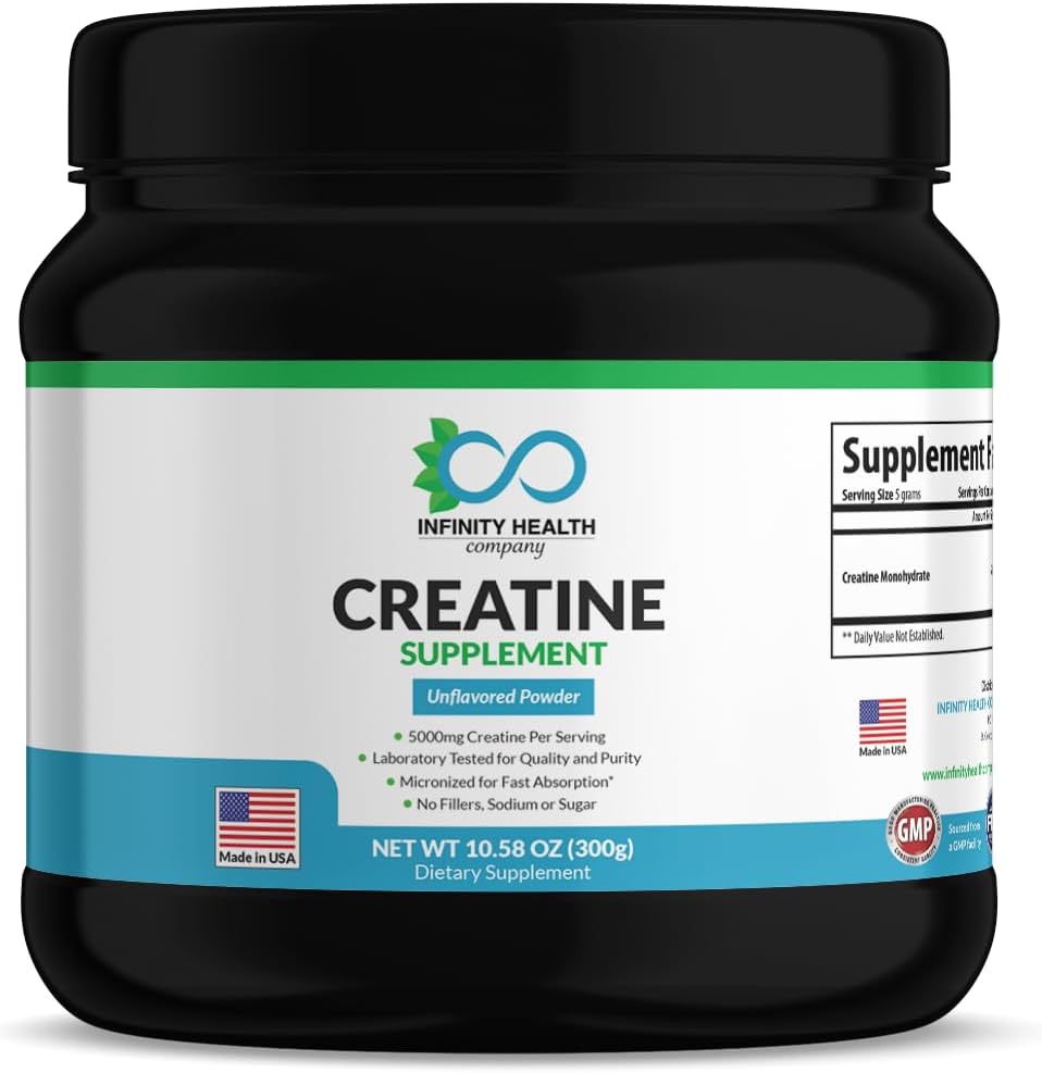Premium Creatine Supplement for Optimal Health and Fitness Goals by Infinity Health Company