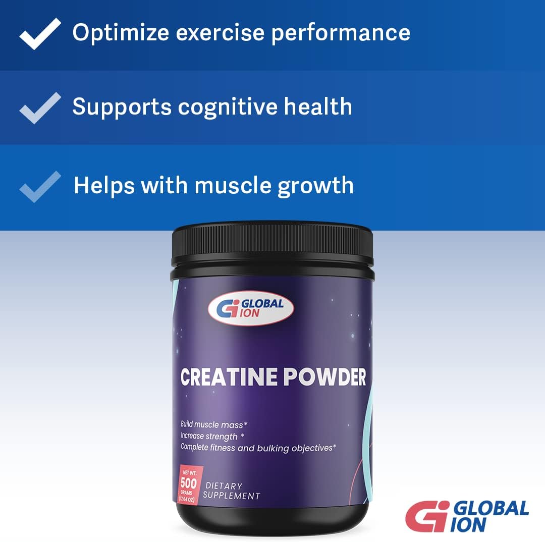 Premium Global Ion Creatine Powder for Enhanced Muscle Growth and Performance