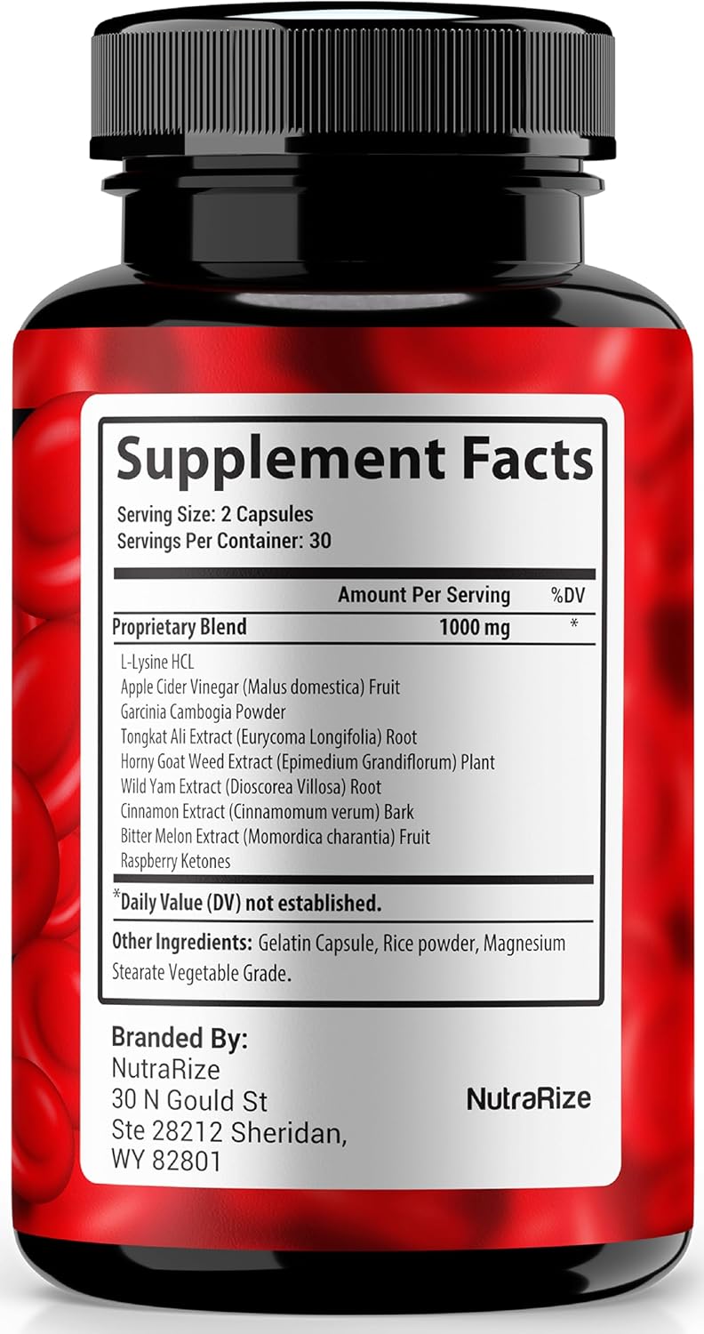 Premium NutraRize Clear Flux Capsules - 5 Pack Blood Vessel Cleaner for Healthy Circulation - Natural Support with 300 Capsules