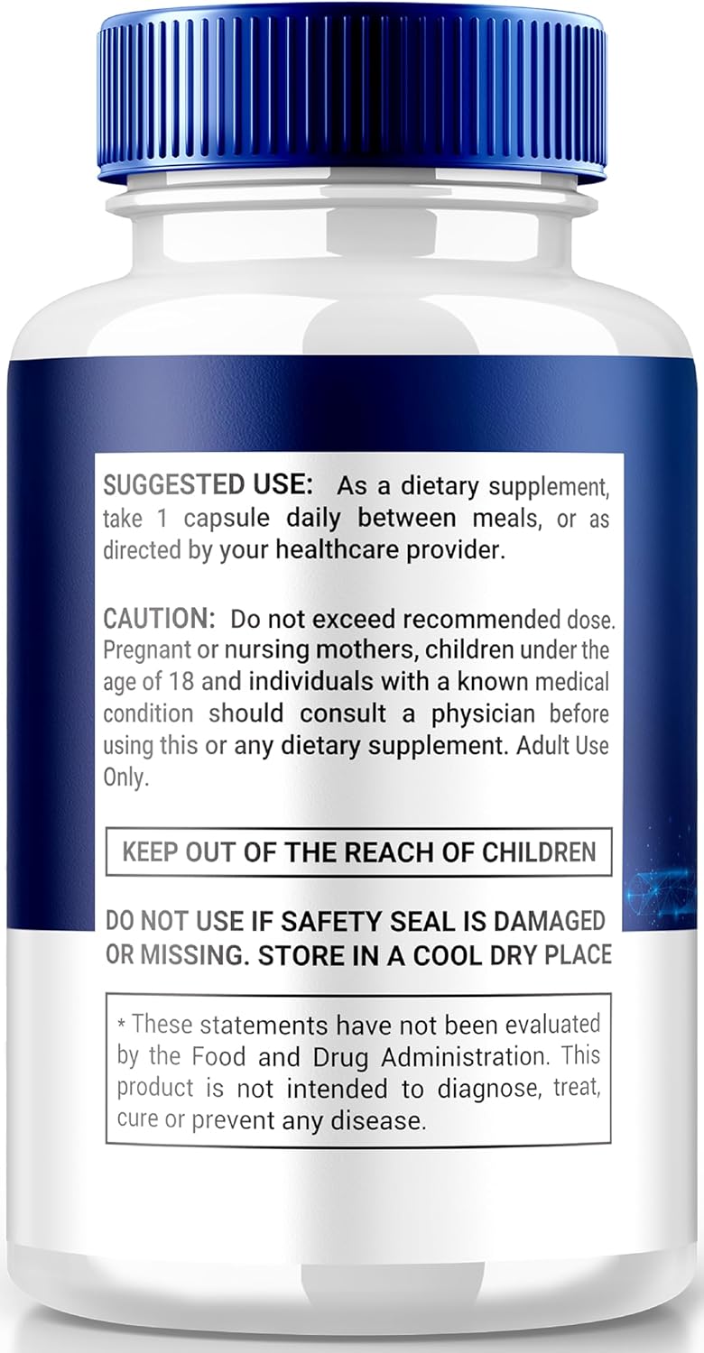 Premium NutraRize Hyperton Capsules: Natural Blood Vessel Cleaner Supplement for Health & Wellness (60 Capsules)