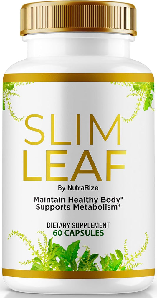 Premium NutraRize Slim Leaf Keto Capsules for Daily Energy and Fitness Support - Ultra-Pure Formula for Slim Leaf Detox and Cleanse - 60 Capsules for a Premium Keto Lifestyle