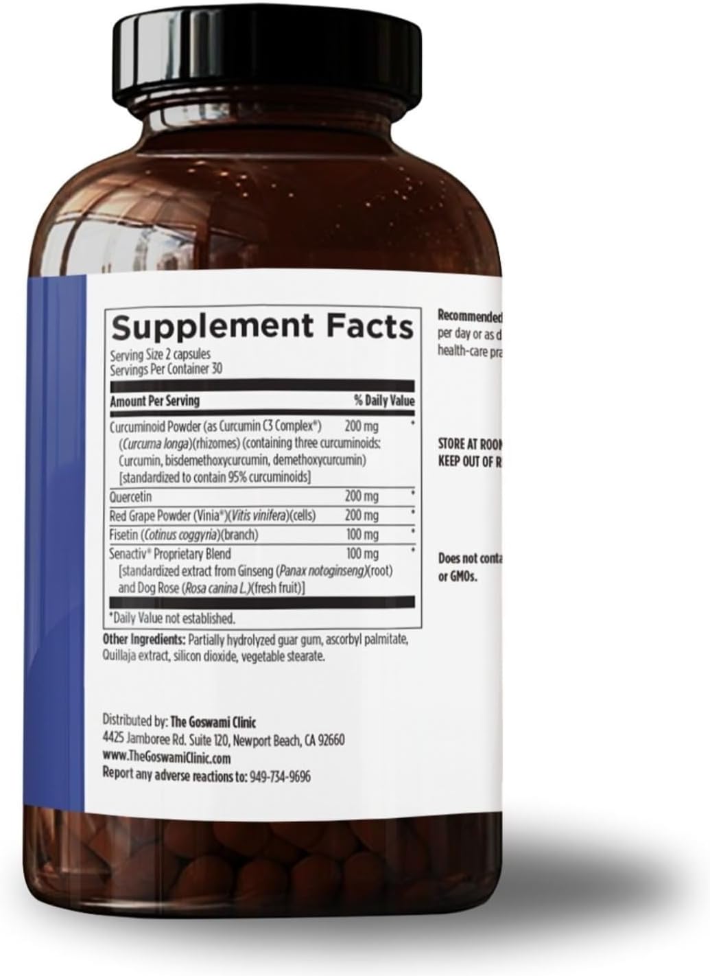 Premium Plant-Based Cell Booster with 5 Finest Flavonoids for Vital Cellular Health - Vegan, Non-GMO, All Natural Energy Vitamins (60 Count)