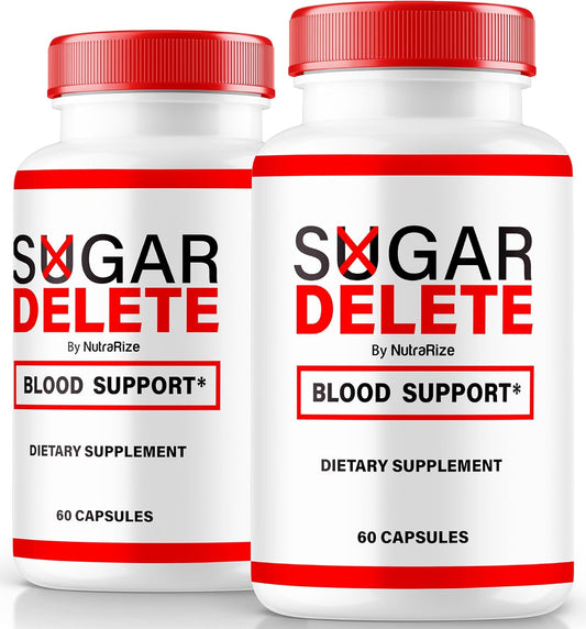 Premium SugarDelete Capsules (2 Pack) - Official Support Formula for Healthy Stable Sugar Levels - NutraRize Sugar Delete Pills for Overall Health - 120 Pastillas Review