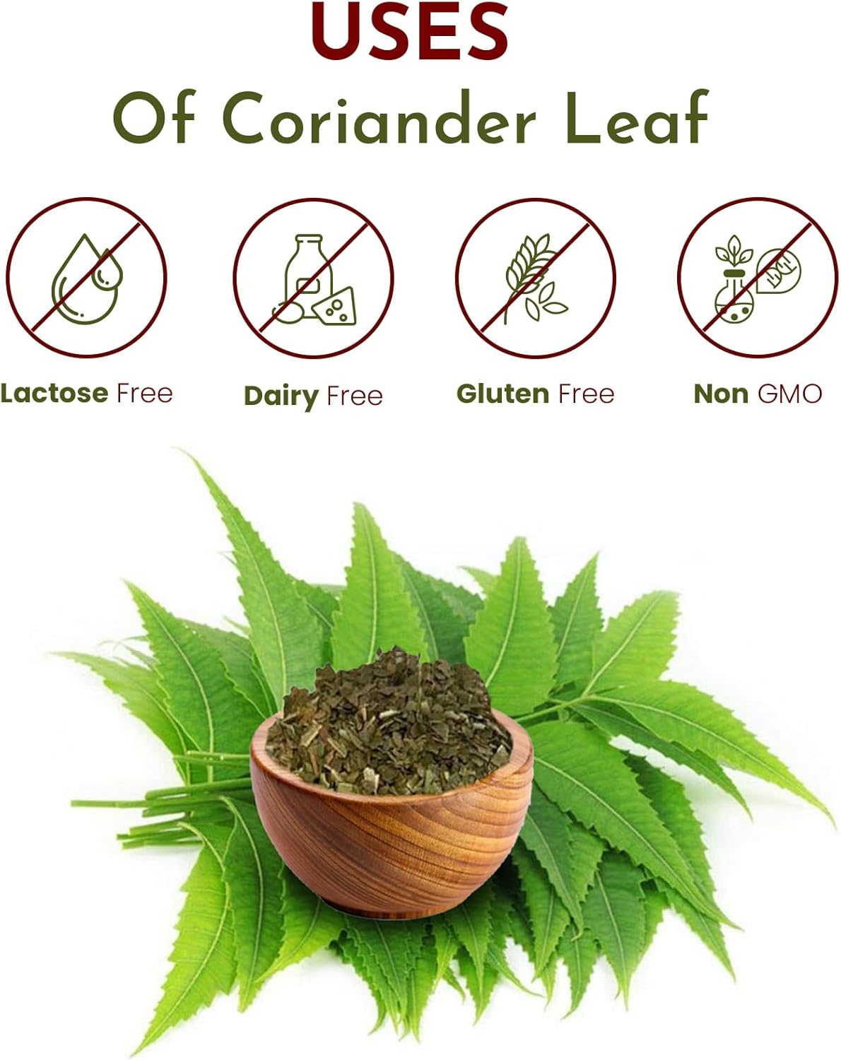 Premium USDA Certified Organic Neem Leaf Cut and Sifted Herbal Tea from India - Non GMO & Gluten Free (16 oz)