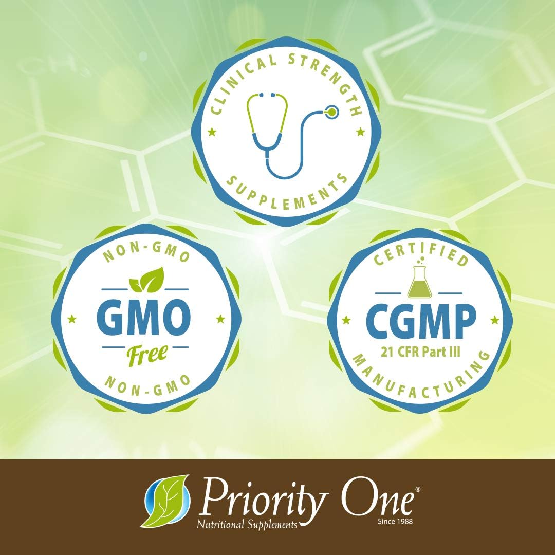 Priority One Vitamins Enzy Gest 120 Tablets - Supports Healthy Digestion and Intestinal Enzyme Activity with Two-Phase Formula