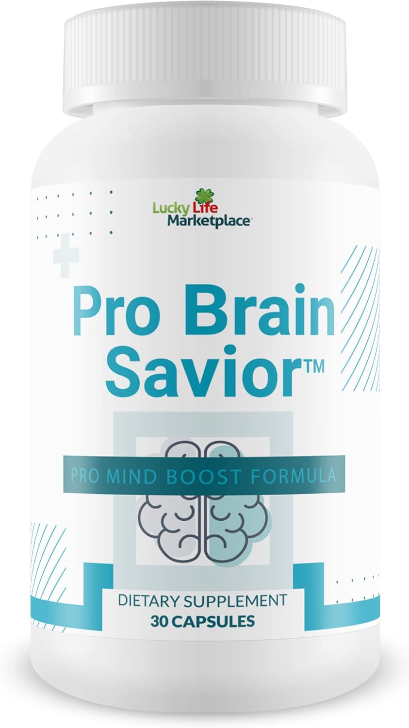 Pro Mind Boost Nootropic Brain Supplement for Memory, Focus, and Clarity - Study Pills with Bacopa, Niacin, Caffeine, L-Theanine, and GABA - Enhance Memory Retention and Learning