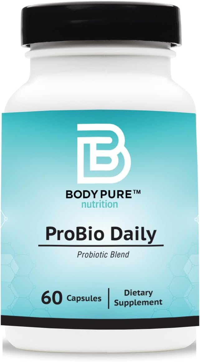 ProBio Daily Probiotic Blend for Gastrointestinal Balance, Digestive Health, and Weight Management - Gluten and Dairy Free - 60-Day Supply