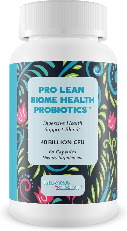 Probiotic & Prebiotic Blend for Digestive Health, Immune Support, and Increased Energy - Enhance Gut Microbiome for Optimal Health - Pro Lean Biome Health Formula