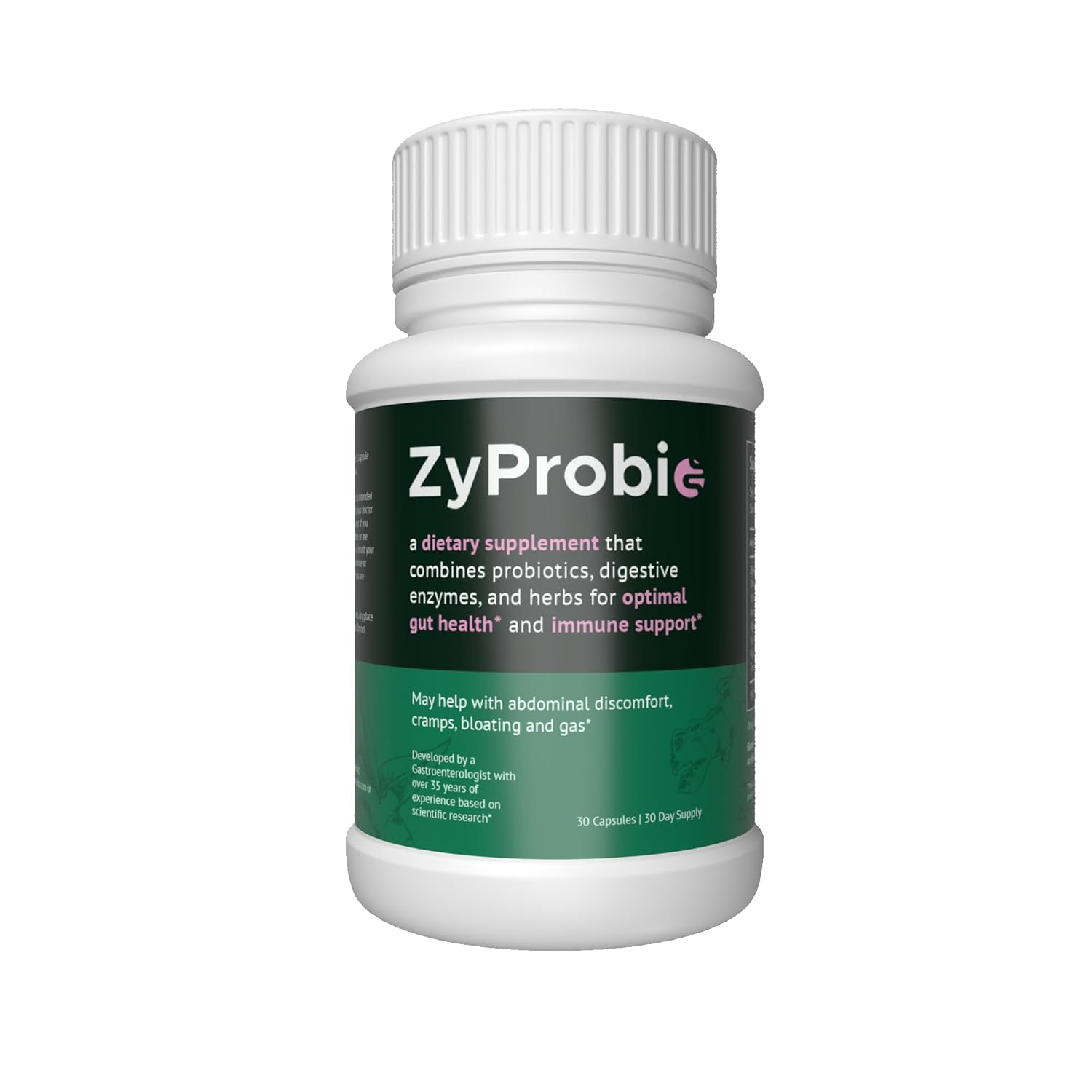 Probiotic Supplement for Gut Health: ZyProbio for Digestive Support & Immune System Boost