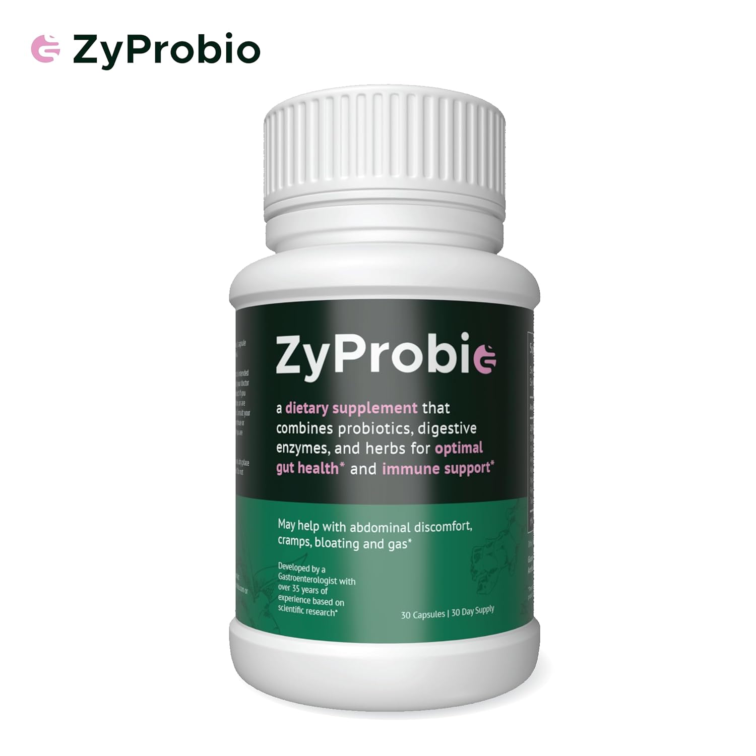 Probiotic Supplement for Gut Health: ZyProbio for Digestive Support & Immune System Boost