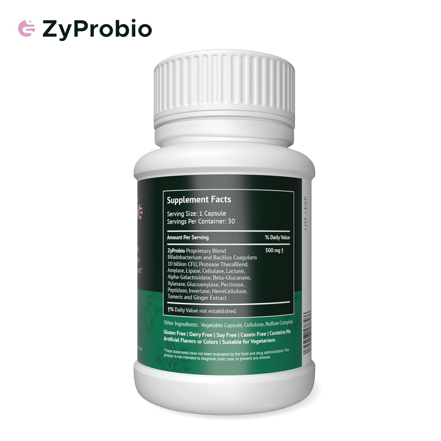 Probiotic Supplement for Gut Health: ZyProbio for Digestive Support & Immune System Boost
